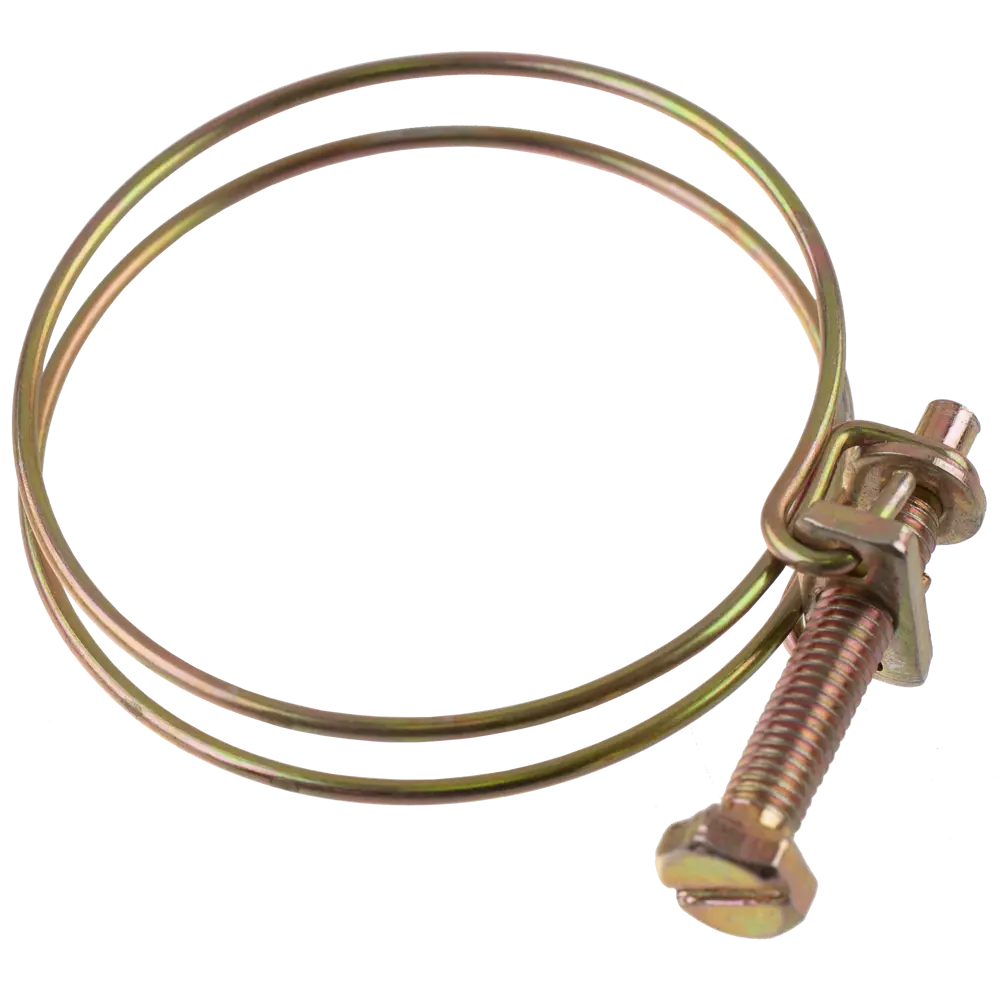 Хомут проволочный 53-58 мм, оцинкованный, 2 шт. 83724614 STLM-2194453 Santreyd 