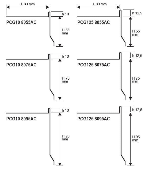Полированная стальная гидроизоляция профиль и окантовка PROGRESS PROFILES Proterrace ARCH-00093068 - Вид №3