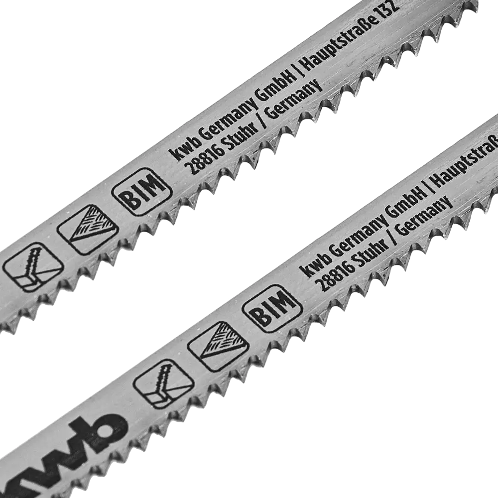Пилка для лобзика по стали KWB T118BF, 2 шт. 86521081 STLM-2065205  - Вид №1