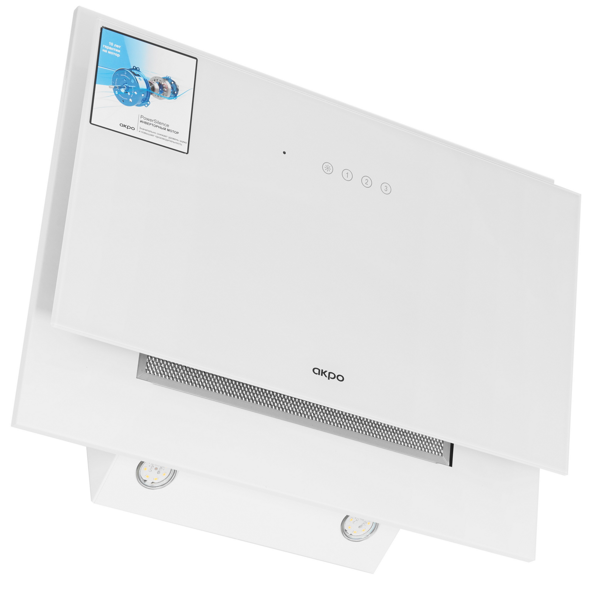 9951210 Вытяжка наклонная Akpo WK-11 Juno II белый/белый STDN-0084374