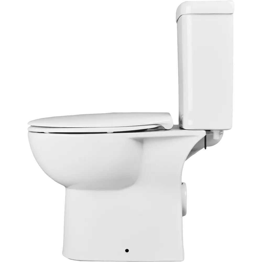 Унитаз-компакт Grohe Bau Ceramic горизонтальный выпуск двойной слив 82381381 STLM-2009193 - Вид №1