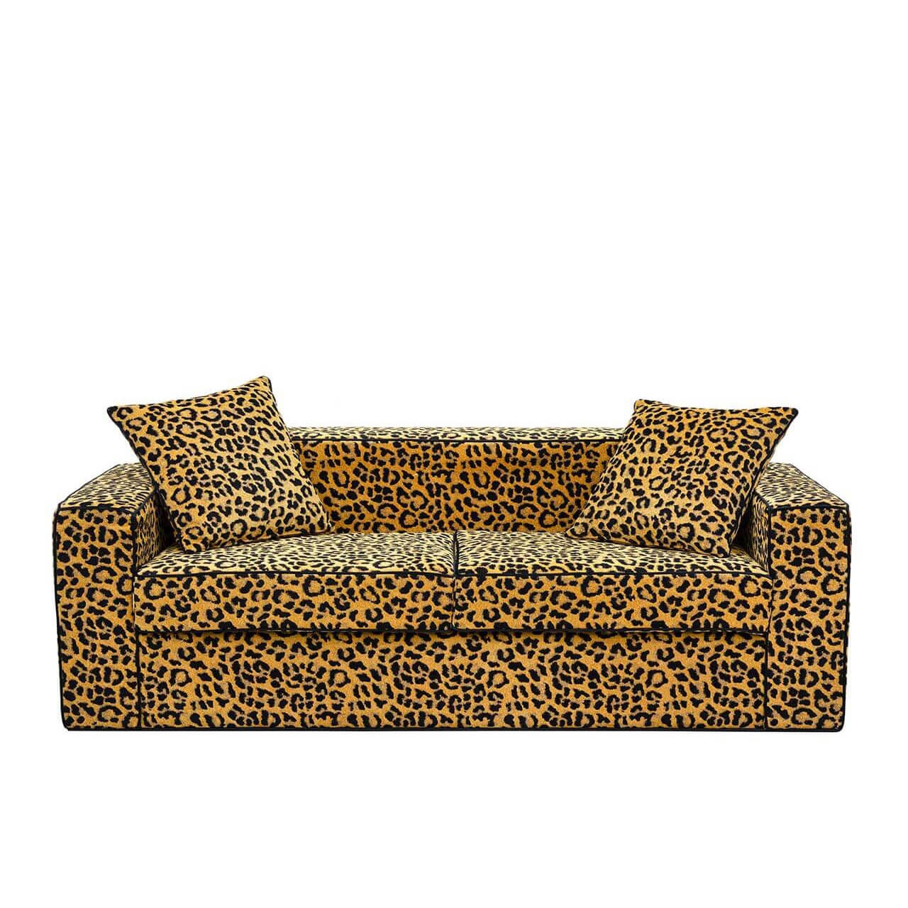 700483-LP ABHIKA ДИВАН GOTHA МАЛЕНЬКИЙ H70 200X80 LEOPARD 