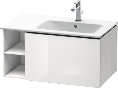 LC619205151 L-Cube Тумбочка подвесная Сосна коричневая, декор Duravit - Вид №2