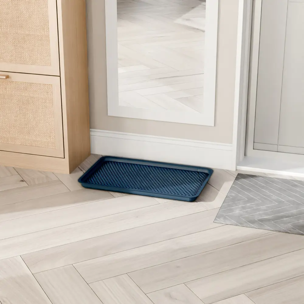 Универсальный лоток Ромб для прихожей 31x51 см темно-синий 86745450 Santreyd STLM-1584145