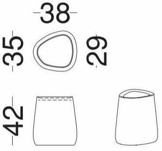 Vibieffe Журнальный столик из пенополиуретана sun-id-1392143 - Вид №4