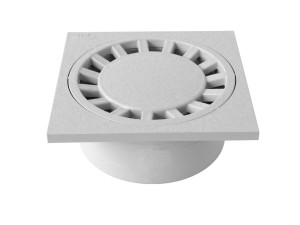 Сифонированная крышка люка из ПВХ с вертикальным сливом