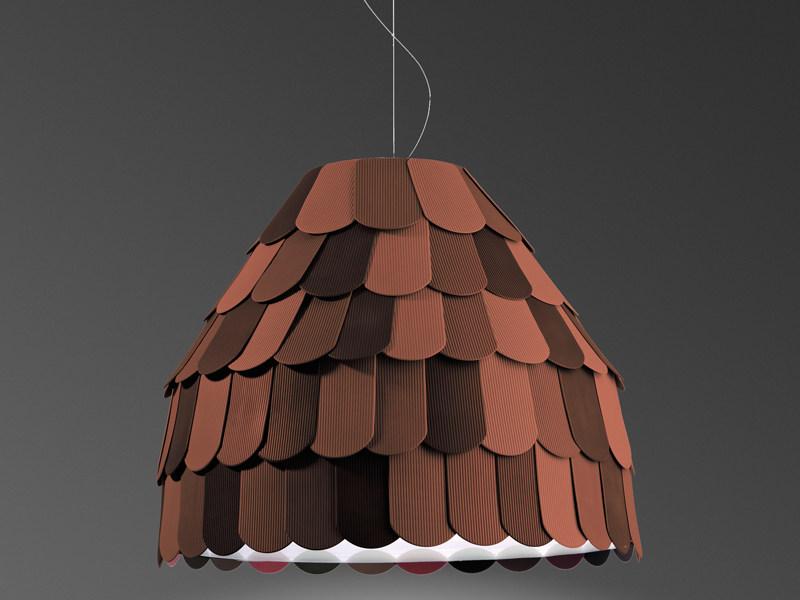 Fabbian Подвесной светильник из пластика Roofer sun-id-1391898 - Вид №3