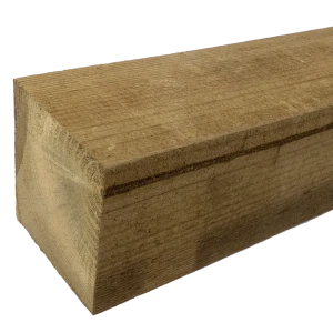 Брус нестроганый импрегнированный 100x200x3000 мм хвоя