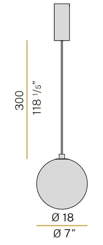 Выдувное стекло светодиодный подвесной светильник Panzeri Murané ARCH-00137276 - Вид №14