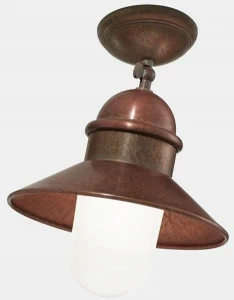 Il Fanale Уличный потолочный светильник из металла Borgo 244.02.ort
