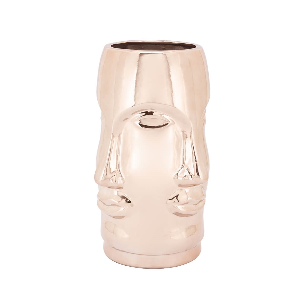 200447-01 ABHIKA ВАЗА MING FACE GOLD  - Вид №1