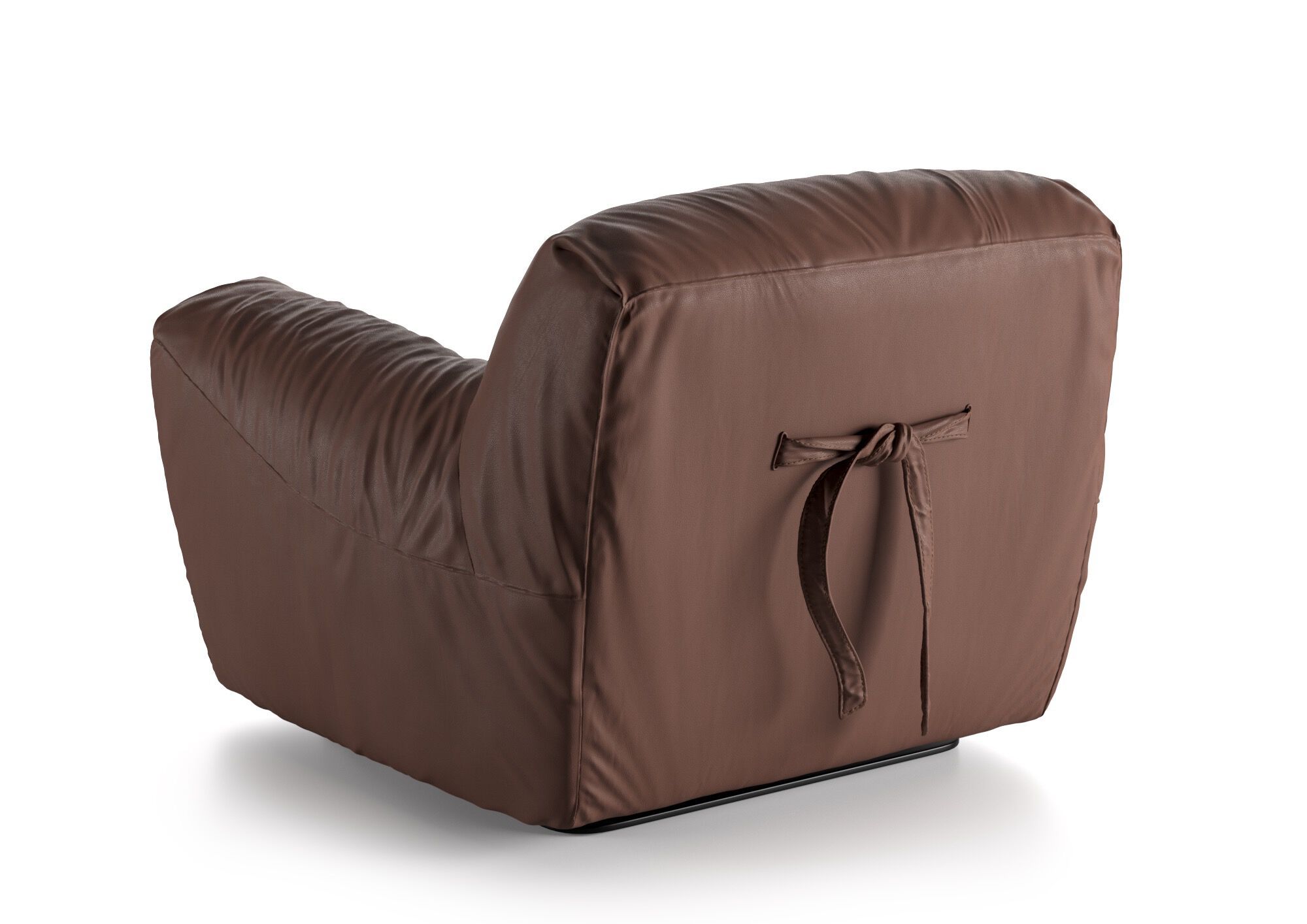 Кожаное вращающееся кресло Natuzzi Italia Argo ARCH-00069097 - Вид №1