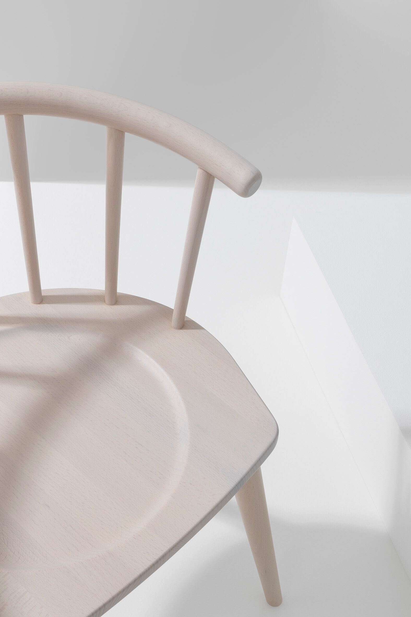 Стул из бука с подлокотниками Billiani W ARCH-00088079 - Вид №11