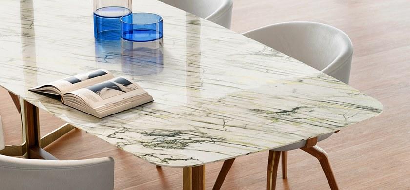 Natuzzi Прямоугольный мраморный стол Campus sun-id-1349728 - Вид №4