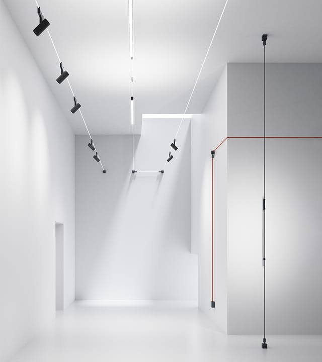 Металлическое освещение трека Artemide канатная дорога ARCH-00127604 - Вид №8