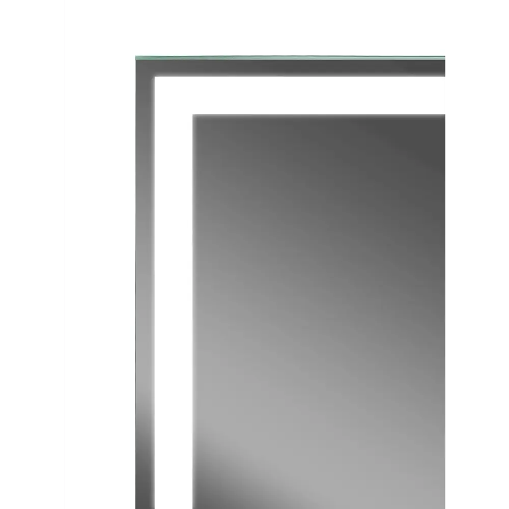 Шкаф зеркальный подвесной Montero Black LED с подсветкой 80x80 см цвет черный Santreyd STLM-2074280 - Вид №2