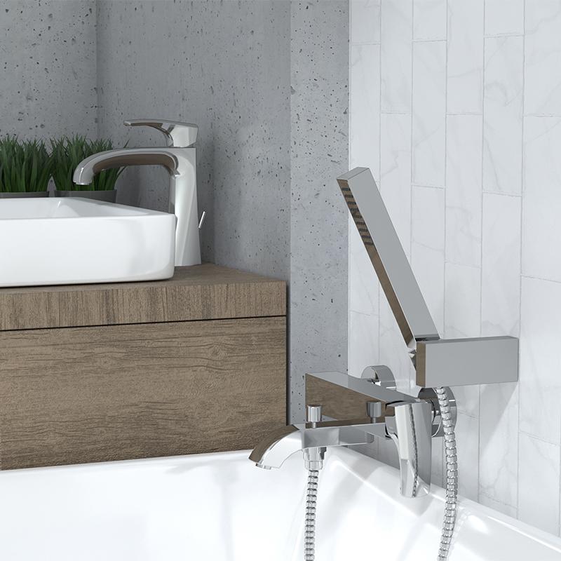 Paini Lady 89CR105KM смеситель для ванны с аксессуаром - Вид №3