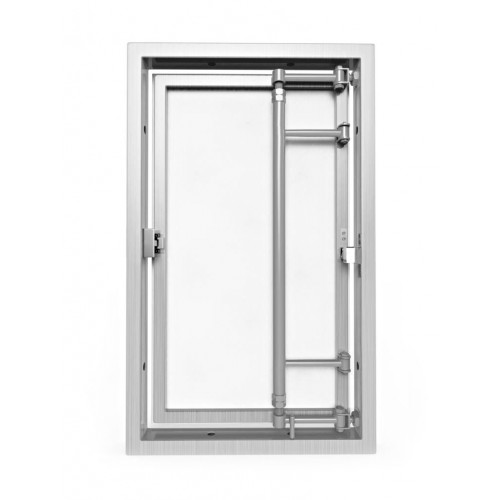 Алюминиевый люк под плитку, распашной, нажимной с регулировкой 400Х1000 ВОЗРОЖДЕНИЕ sun-id-1025204 - Вид №1