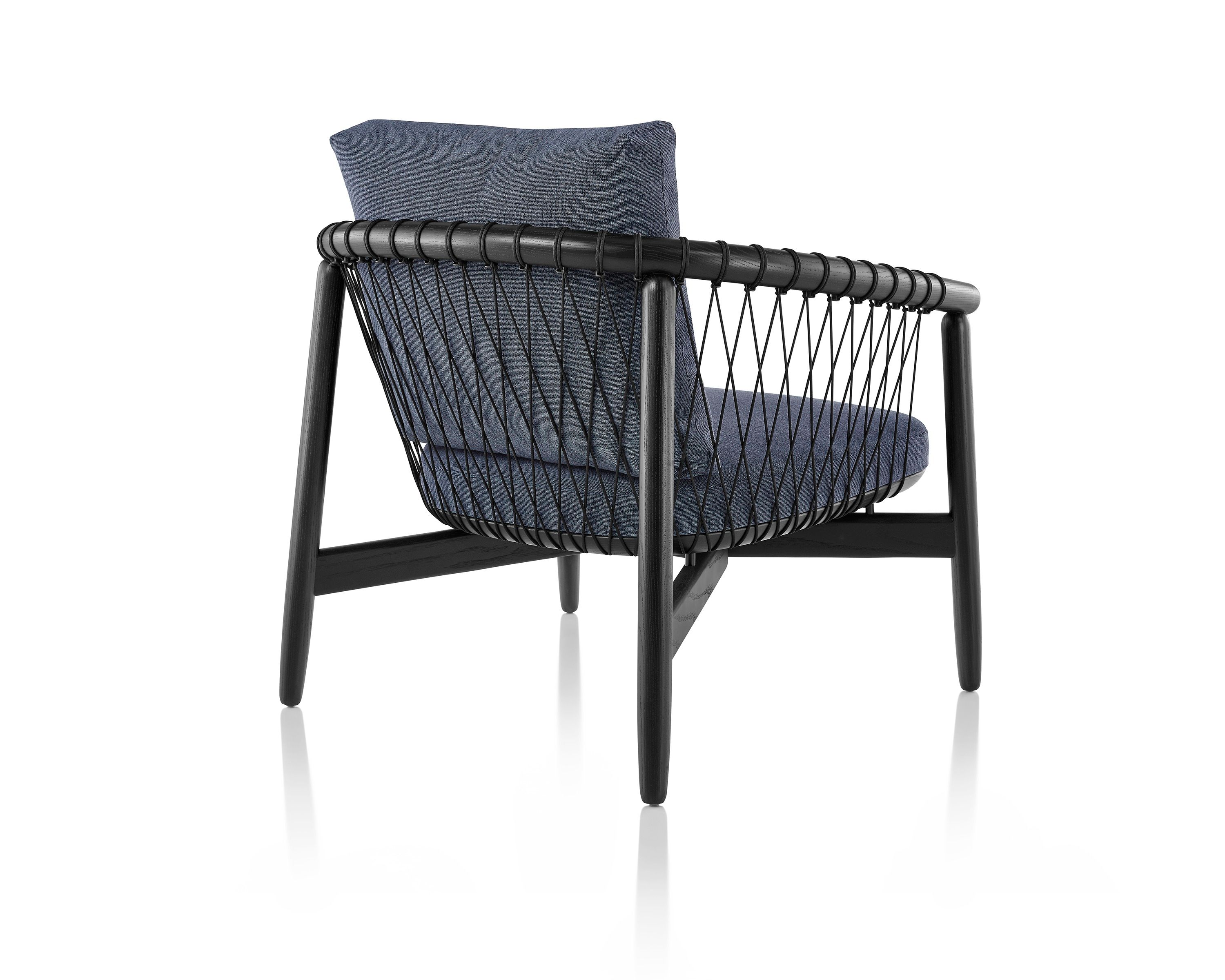 Кресло из дерева и ткани с подлокотниками Herman Miller Crosshatch ARCH-00123148 - Вид №29