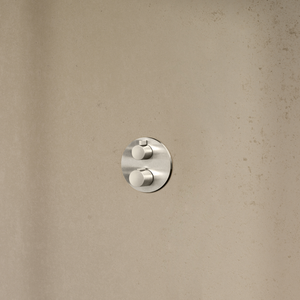 Скрытый термостат с двухфункциональным регулятором громкости - Хром DornBracht Meta 36426970-00 - Вид №1