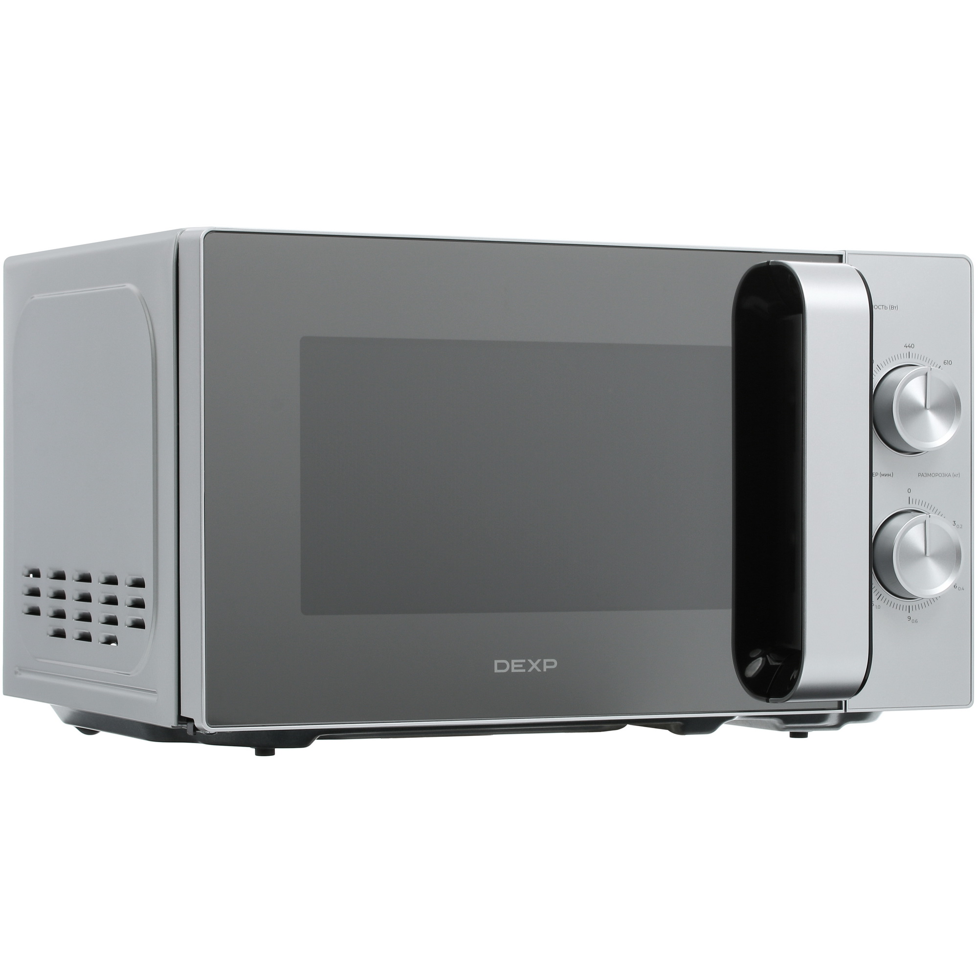 5413203 Микроволновая печь DEXP MH-80R зеркальный, серебристый STDN-0044163 - Вид №1