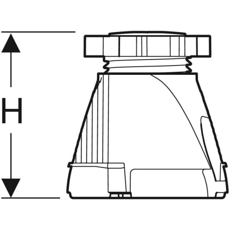 554.952.00.2 Комплект ножек Geberit для душевого поддона Geberit  - Вид №2