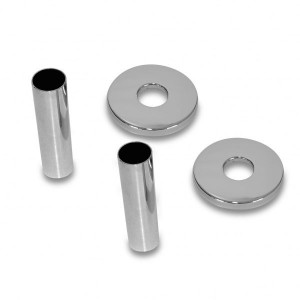 5103000000061 Cordivari, комплект для проведения труб на межосевое от 50 мм, цвет хром