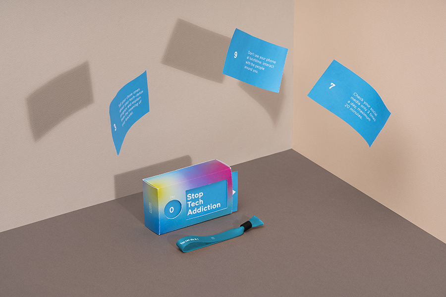 Набор бумажных мотиваторов «21 день, чтобы побороть зависимость от техники» Doiy DY21DATEE - Вид №2