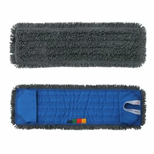 SKP241 Швабра с карманами STANDARD серая из микрофибры 40 см Merida