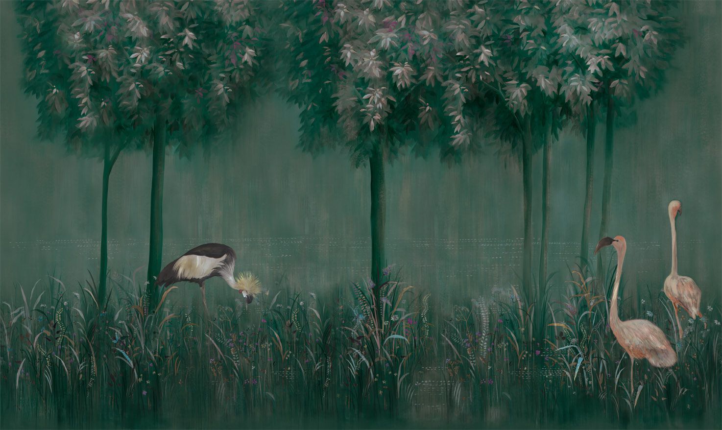 Обои с цветочными мотивами Jannelli&Volpi MAGIC FOREST ARCH-00132653 - Вид №3