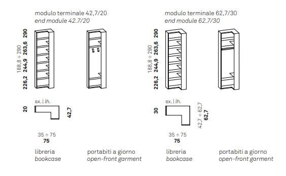 Угловой шкаф с терминалом Caccaro ARCH-00058241 - Вид №1