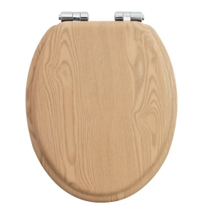 Сиденье для унитаза KONSENSA Терни с микролифтом цвет натуральный дуб
