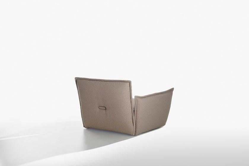 Potocco Мягкое кресло со съемным чехлом из ткани Purple 935/p, 935p-out - Вид №3