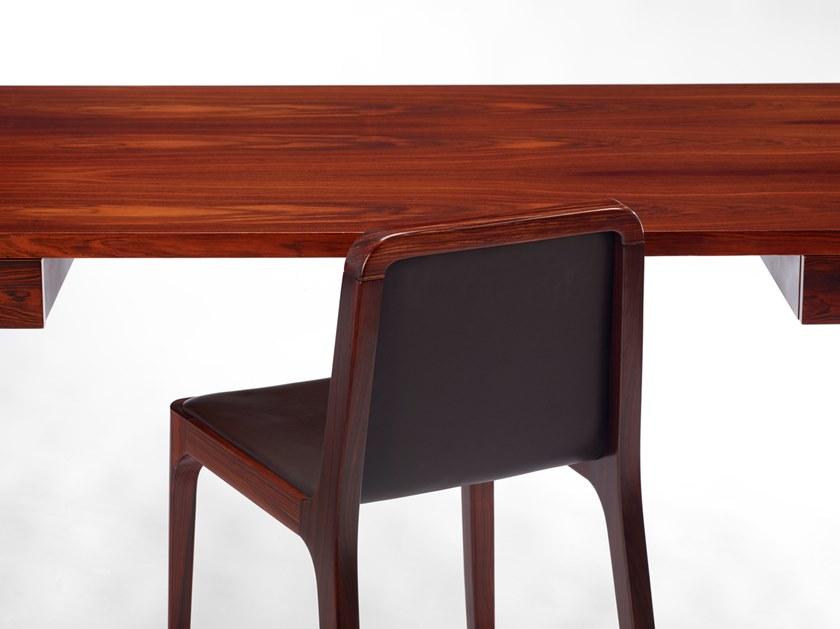 MOR DESIGN Стул из ореха и кожи Cast Ccupholwos - Вид №2