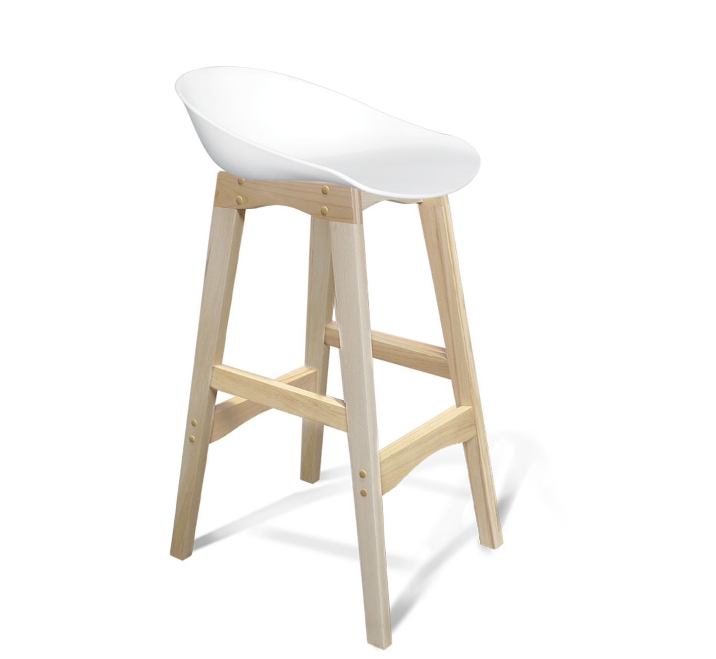 Стул барный SHT-ST19/S65 белый Santreyd 