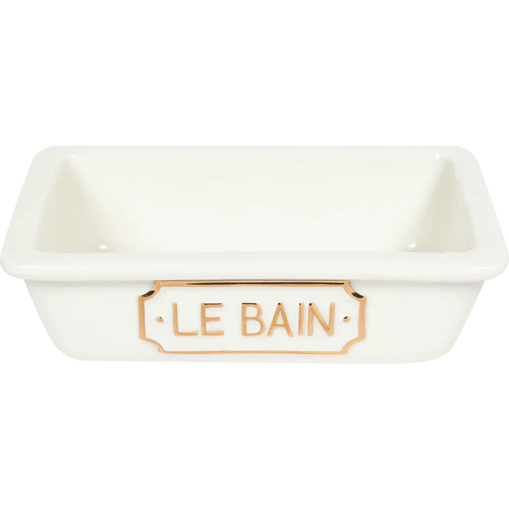 Мыльница Wess Le Bain Blanc керамика цвет белый STLM-2137612