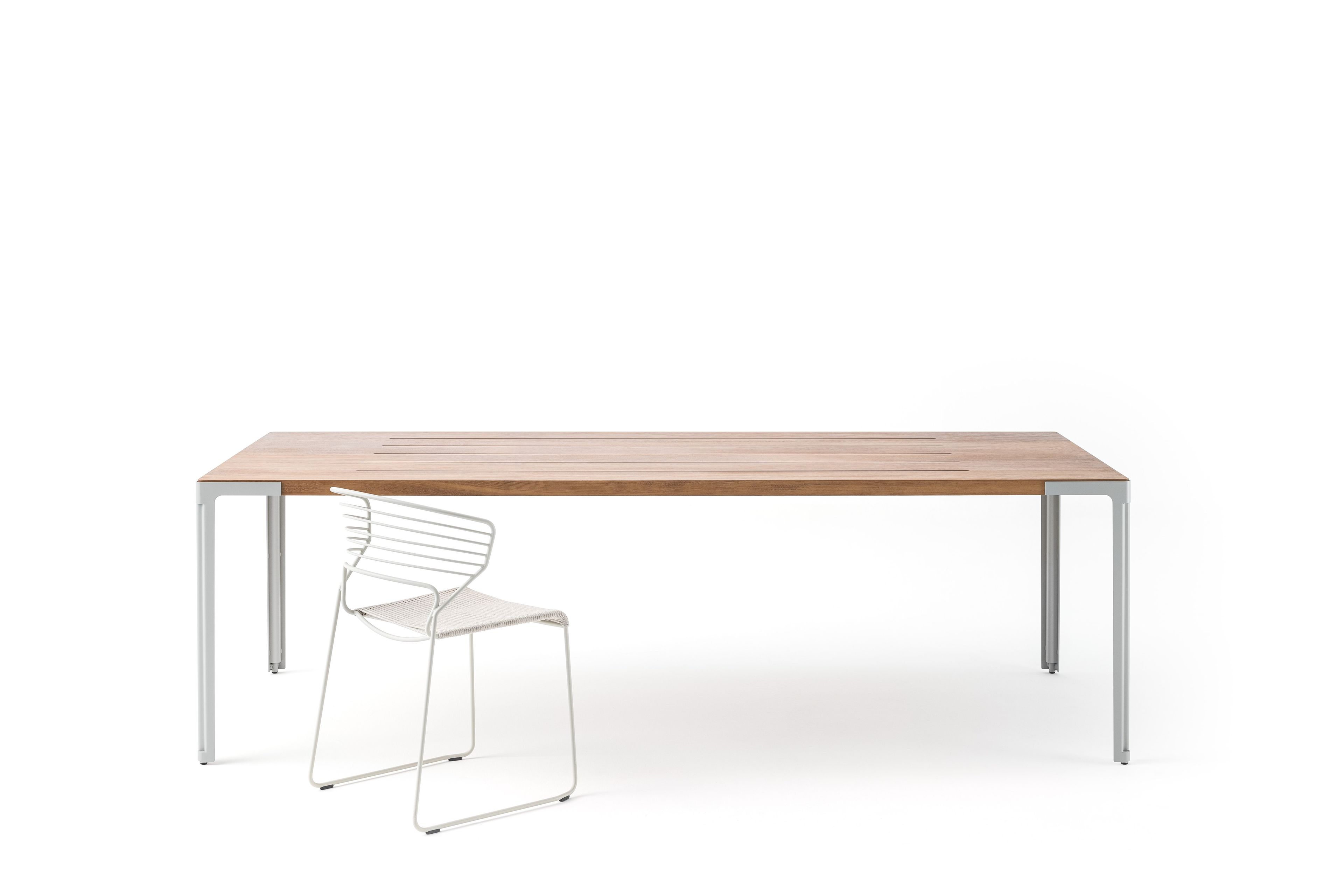 Стальной стул и веревочный плетеный стул Desalto Koki Wire ARCH-00035704 - Вид №6