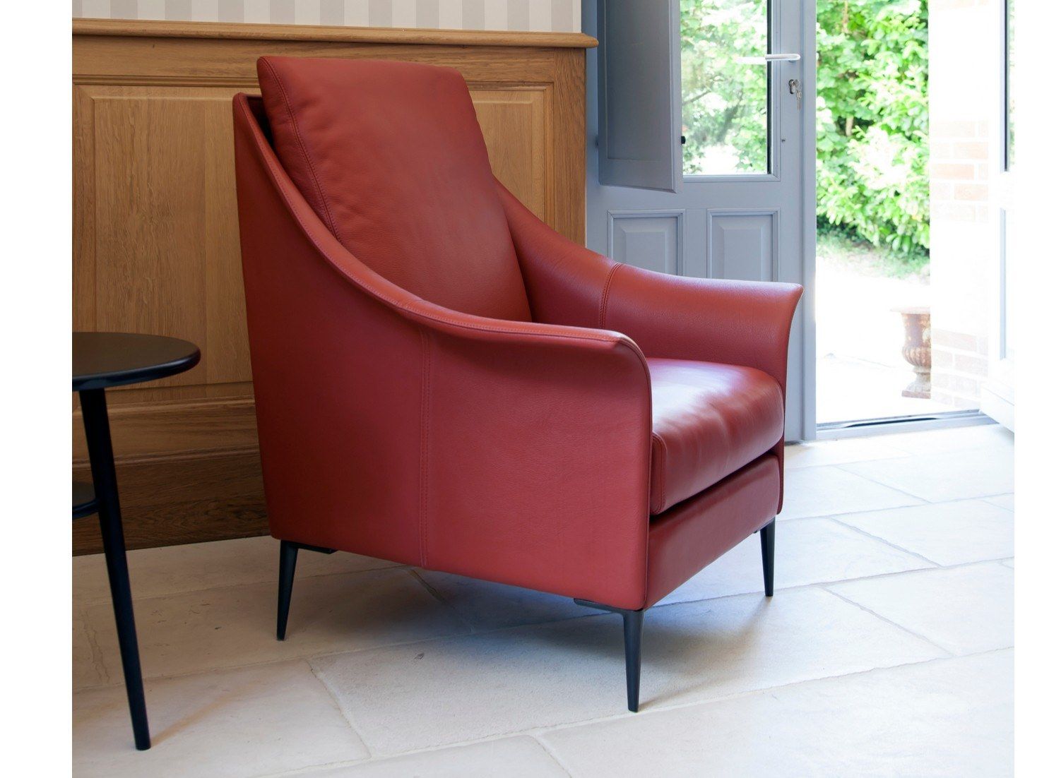 Съемное кожаное кресло с подлокотниками Duvivier Canapés MELCHIOR ARCH-00063954 - Вид №10