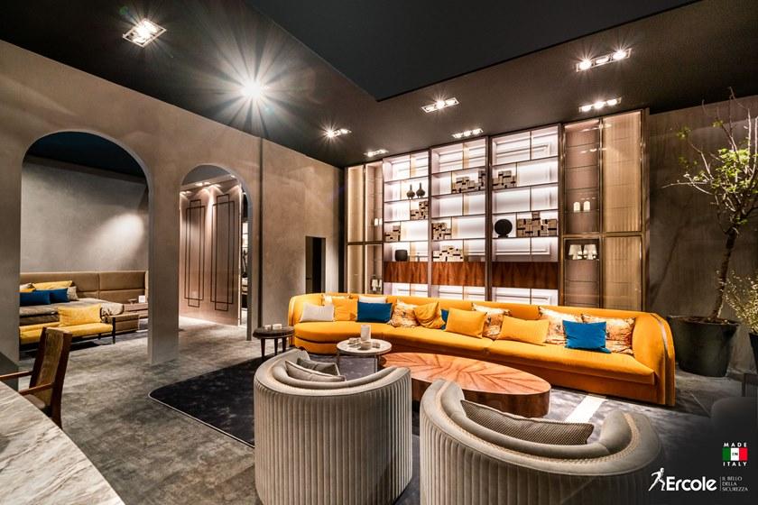 Ercole Бронированная поворотная дверь из массива дерева заподлицо со стеной sun-id-1481421 - Вид №6