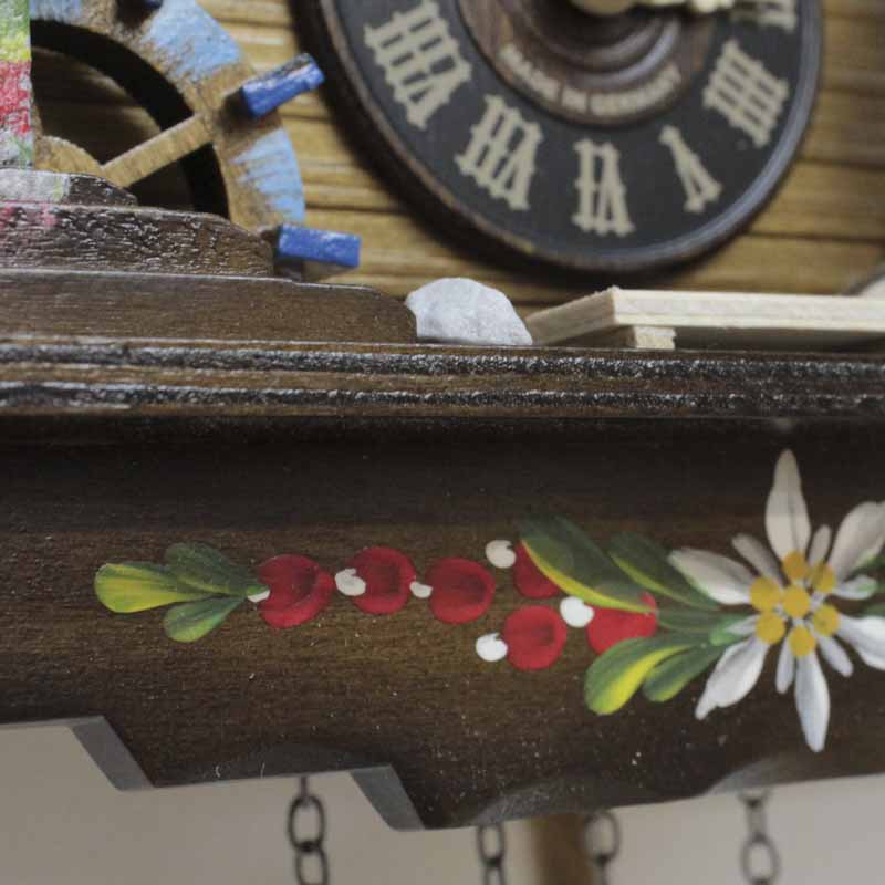 Часы настенные темно-коричневые с кукушкой Sars 8M SARS ДИЗАЙНЕРСКИЕ 00-3967468 Коричневый  - Вид №2