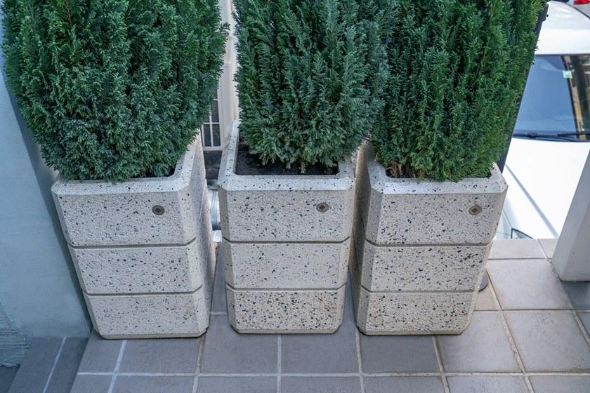 ENCHO ENCHEV - ETE Квадратная кашпо для общественных мест sun-id-1354223 - Вид №6