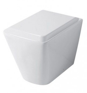 T3002RIM52 Приставной унитаз напольный Черный Disegno Ceramica Touch3 Италия