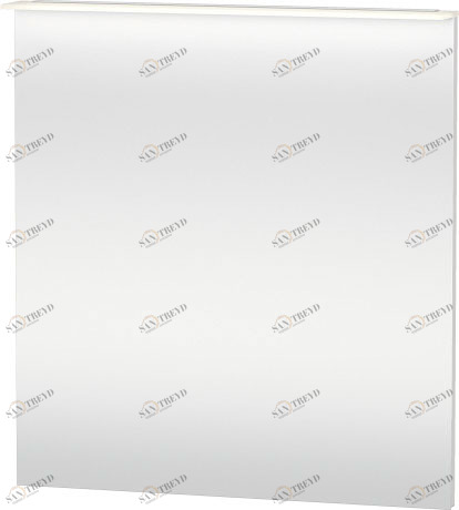 H2749402222 Зеркало с подсветкой Happy D.2 #H27494 800 x 36/105 мм Белый глянцевый декор Duravit