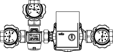 5502 04 00 SFK111Ротационные клапаны » Esbe серии SFK100  - Вид №1