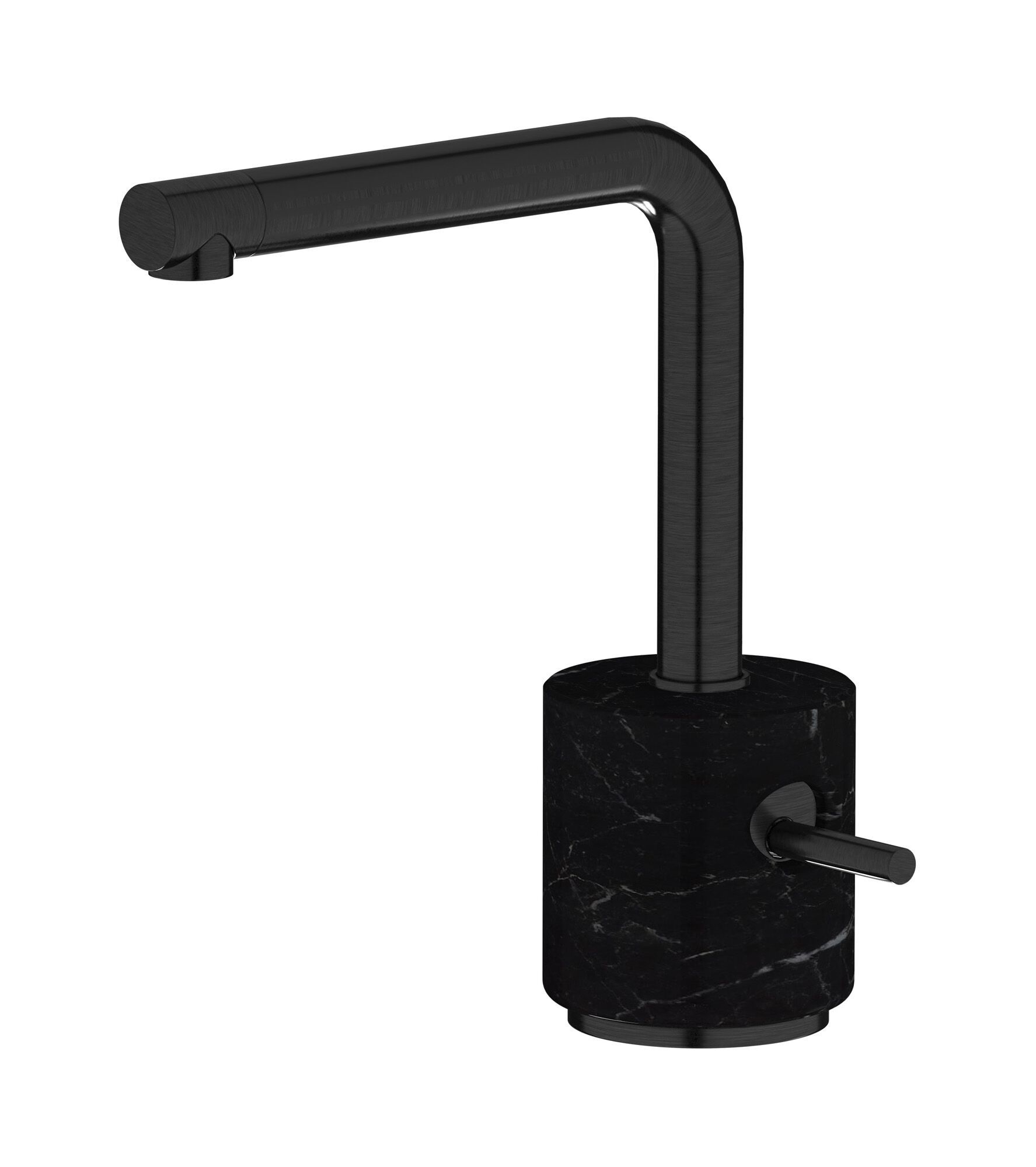 Смеситель для раковины с одной ручкой из мрамора IB мрамор + мрамор Elle ARCH-00119107 - Вид №5