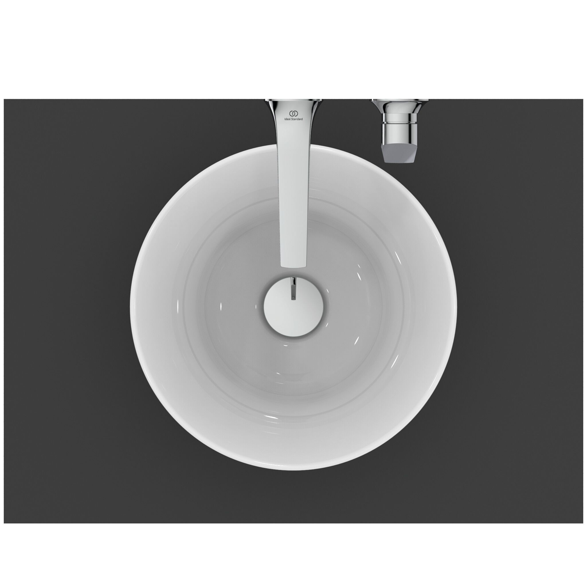 Керамический одиночный круглый умывальник Ideal Standard La Dolce Vita ARCH-00113696 - Вид №5