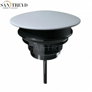 923359 Донный клапан клик-клак всегда открытый с накладкой из керамики 1”1/4.