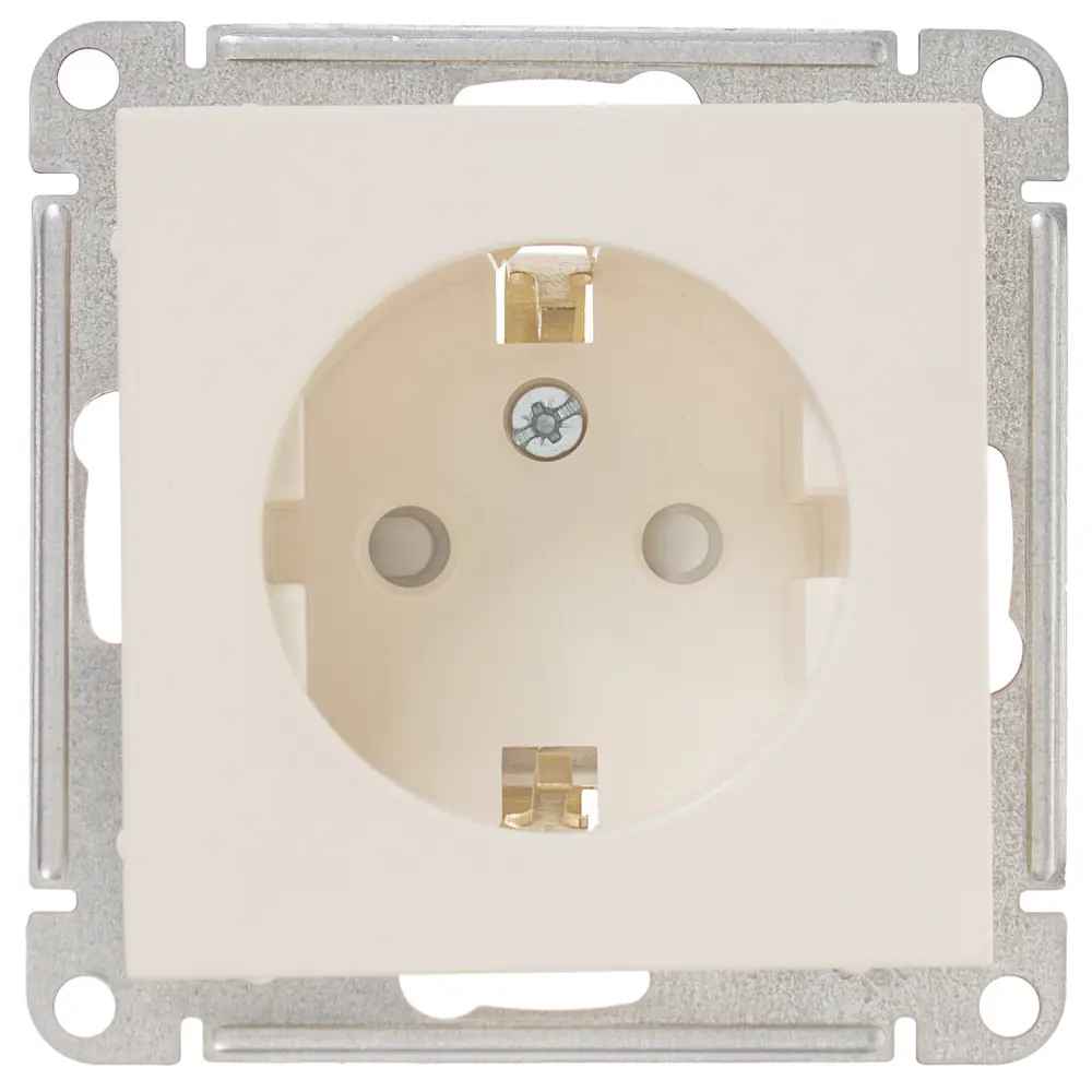 SYSTEME ELECTRIC Розетка скрытого монтажа W59 с защитными шторками 18799295 STLM-1118643