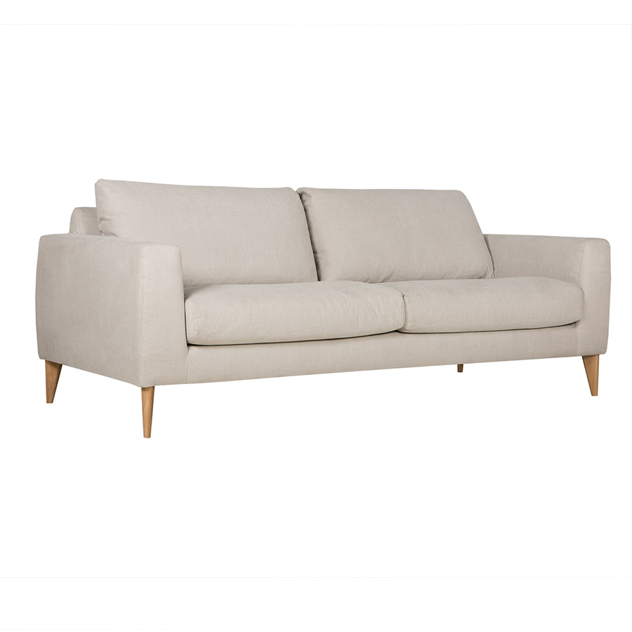 Диван Malin, трехместный, светло-бежевый Sits S1398 - Вид №7