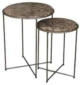 Hamilton Conte Paris Круглый журнальный столик из мрамора sun-id-1481196 - Вид №4